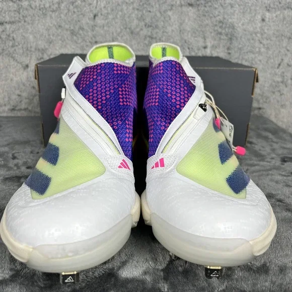 Adidas Adizero Impact+ WP Shoes Mens‎ Size 12.5 Purple Baseball Cleats IG3488